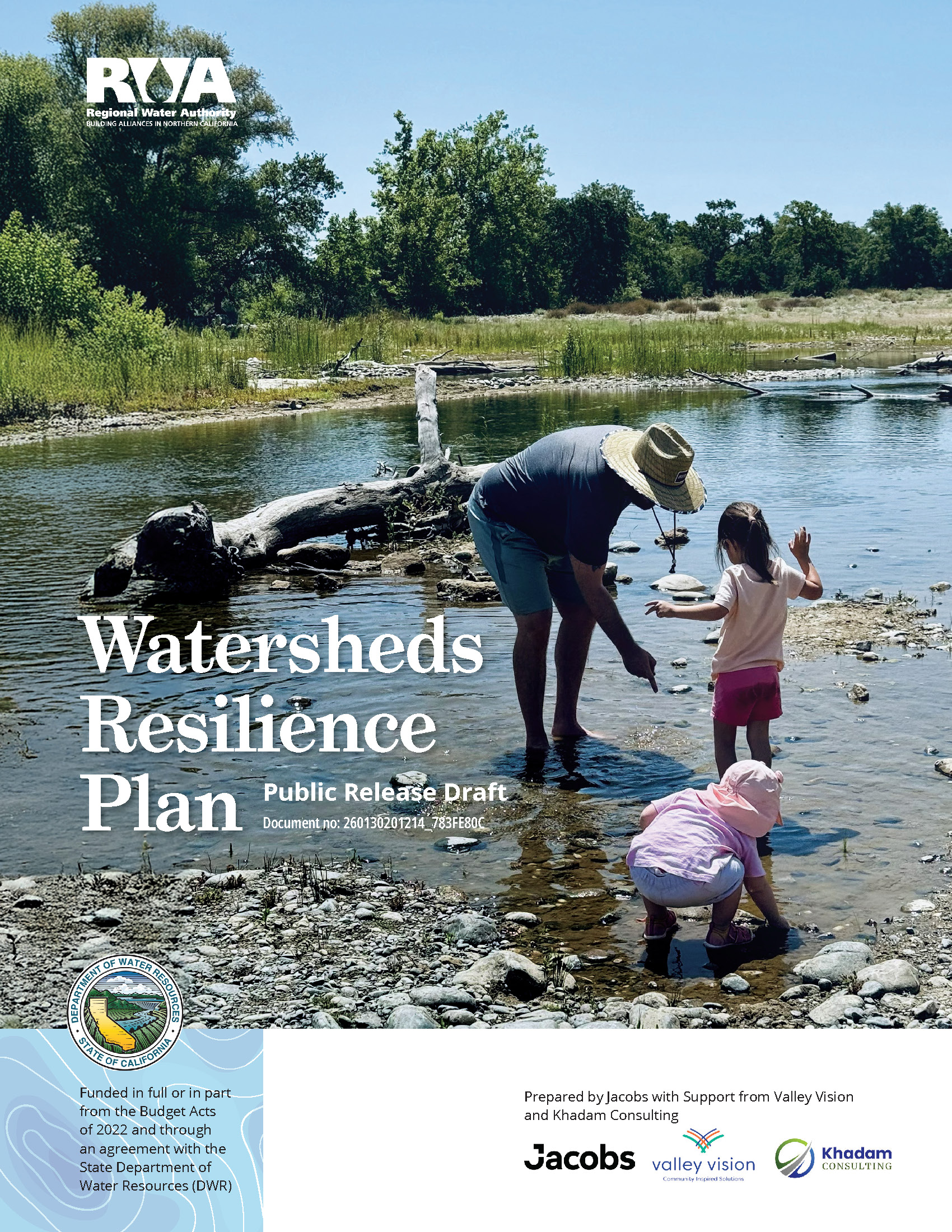 Watershed Resilience Plan cover